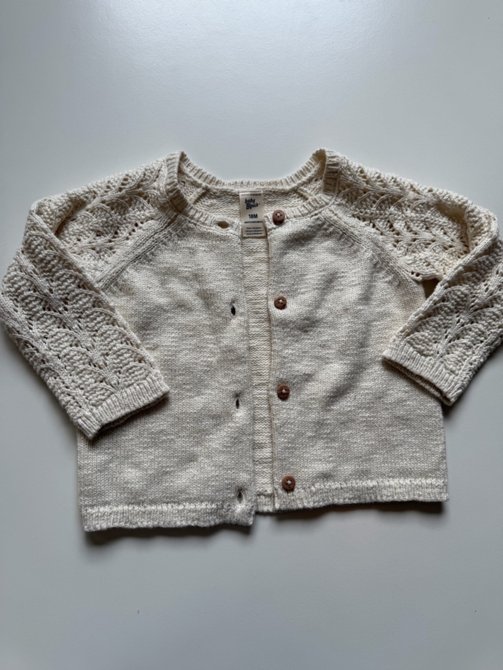 Cream Knit Cardigan